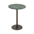 Marble Coffee Table with Brass Inlay